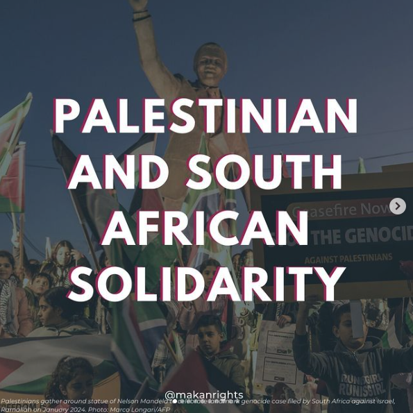 Palestinian and South African Solidarity